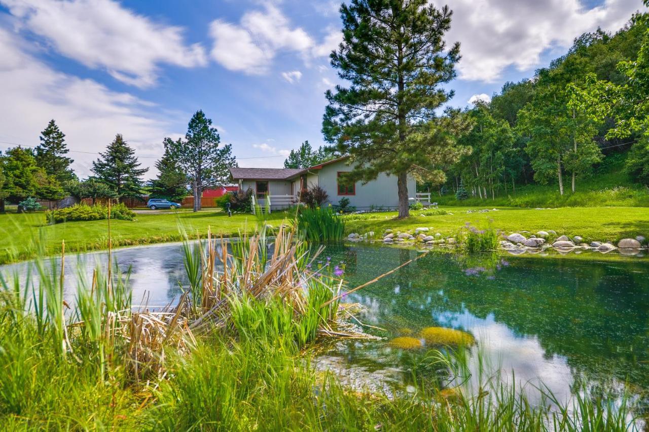Dog-Friendly Red Lodge Home With On-Site Pond! Luaran gambar